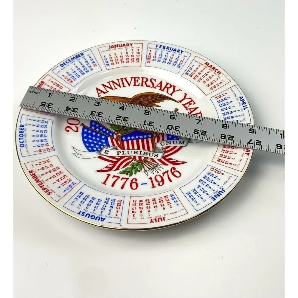 200th Anniversary Year American 1976 Bicentennial Celebration Decorative Plate C